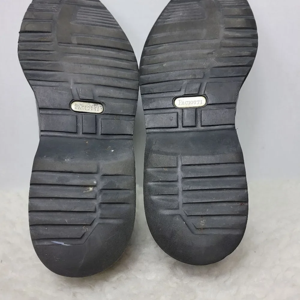 Cesare Paciotti Mens Shoes Size 7 US  Black DM Livetech Lace Less Derby 46534